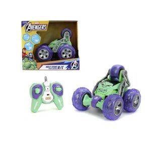 NWOB Jada Marvel Hulk Stunt RC Car with 5-Wheel Drift and Turbo USB